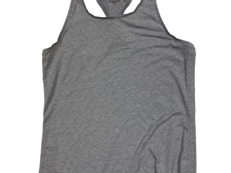 Athletic Tank Top By Athleta In Grey, Size: Xl Online Hot Sale