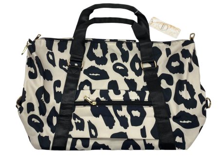 ANIMAL PRINT DUFFLE AND WEEKENDER by CLOTHES MENTOR Size:MEDIUM Supply