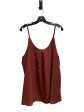 Top Sleeveless By Zenana Outfitters In Orange, Size: 1x For Sale