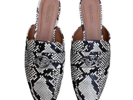 Shoes Flats By Coach In Animal Print, Size: 10 Online now