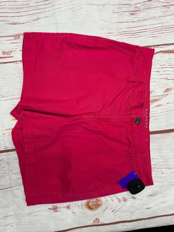 Shorts By Sonoma In Pink, Size: 10 Online Sale