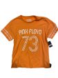 Top Short Sleeve Basic By Lucky Brand In Orange, Size: S For Cheap