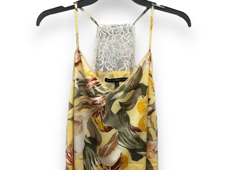 Top Sleeveless By White House Black Market In Floral Print, Size: M Online