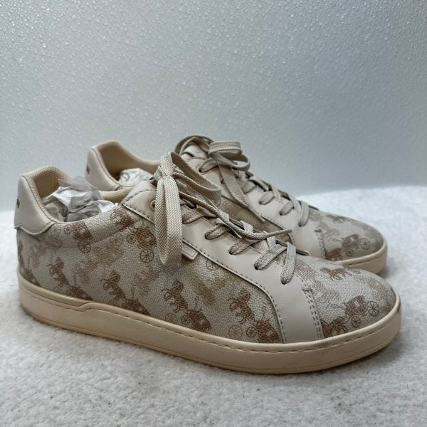 Shoes Sneakers By Coach In Ivory, Size: 11 For Sale