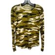 Top Long Sleeve Basic By Lucky Brand In Camouflage Print, Size: S Fashion