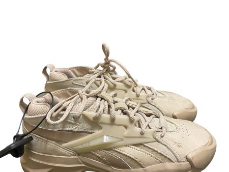 Shoes Athletic By Clothes Mentor In Tan, Size: 7.5 For Sale