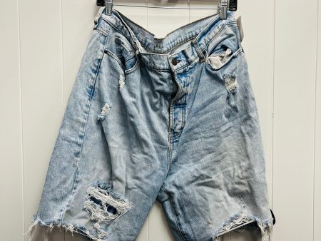 Shorts By Ana In Blue Denim, Size: 16 Online Sale