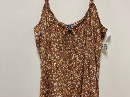 Top Sleeveless By Old Navy In Yellow, Size: 2x Online now