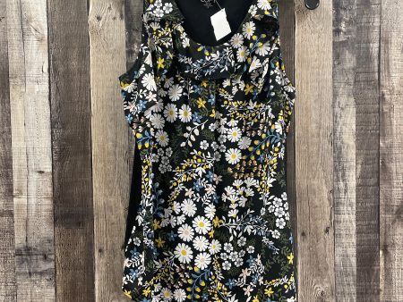 Blouse Sleeveless By Loft In Floral Print, Size: M Sale