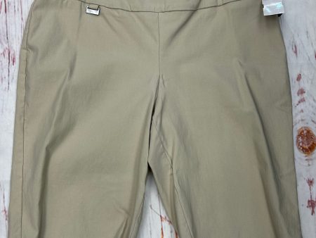 Shorts By Peck And Peck In Khaki, Size: 16 Hot on Sale