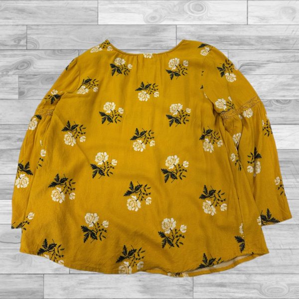 Top 3 4 Sleeve By Old Navy In Yellow, Size: Xs Supply