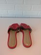 Sandals Flats By Ann Taylor In Red, Size: 6.5 Online Hot Sale