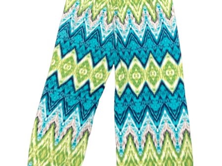 Pants Leggings By Clothes Mentor In Blue & Green, Size: S For Sale