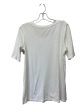 Top Short Sleeve Basic By J. Jill In White, Size: S Online Hot Sale