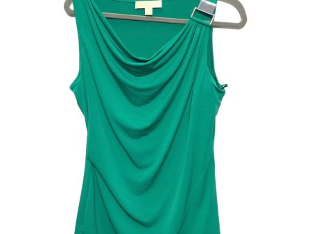 Top Sleeveless By Michael By Michael Kors In Green, Size: M For Discount