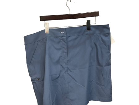 Athletic Skort By 32 Degrees In Blue, Size: Xxl Sale