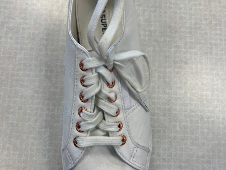 Shoes Sneakers By Superga In White, Size: 7.5 For Cheap