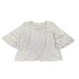 Top 3 4 Sleeve By 14th And Union In White, Size: S Online Hot Sale