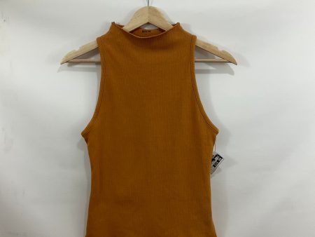 Top Sleeveless By Maeve In Orange, Size: M on Sale