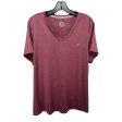 Athletic Top Short Sleeve By Aeropostale In Pink, Size: 2x Fashion