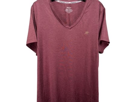 Athletic Top Short Sleeve By Aeropostale In Pink, Size: 2x Fashion