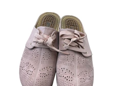 Shoes Flats By Clothes Mentor In Mauve, Size: 8.5 Discount