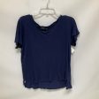 Navy Top Short Sleeve Basic Polo Ralph Lauren, Size Xl For Discount