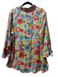 Blouse 3 4 Sleeve By Multiples In Floral Print, Size: Xl Online Sale