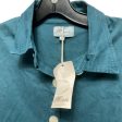 Jacket Shirt By Mien In Teal, Size: M For Sale