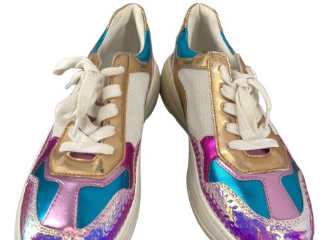 Shoes Sneakers By Steve Madden In Multi-colored, Size: 5 For Sale