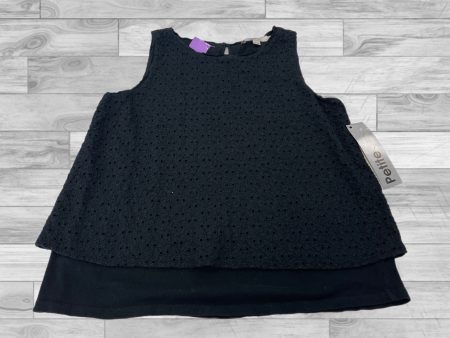 Top Sleeveless By Loft In Black, Size: Petite   Xs Discount