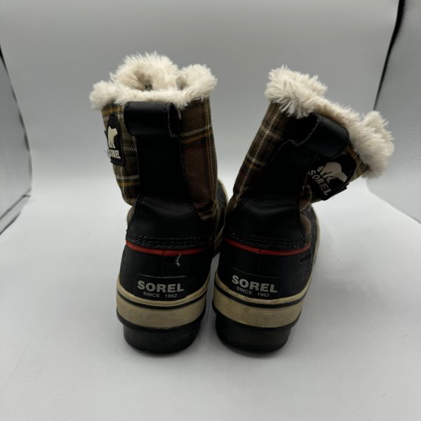 Boots Snow By Sorel In Plaid Pattern, Size: 7 Fashion