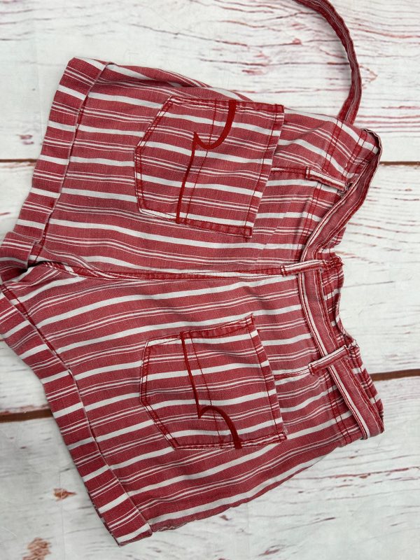 Shorts By American Eagle In Red, Size: 4 Online now