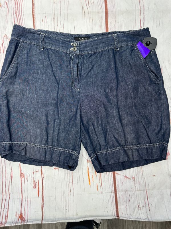 Shorts By Talbots In Denim, Size: 16 Discount