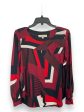 Blouse Long Sleeve By Loft In Multi-colored, Size: S For Cheap