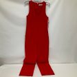 Red Jumpsuit Trina Turk, Size 10 Hot on Sale