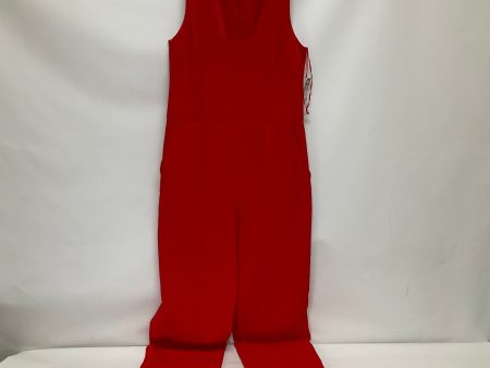 Red Jumpsuit Trina Turk, Size 10 Hot on Sale