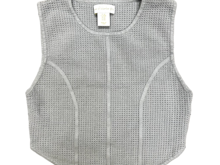 Top Sleeveless By House Of Harlow In Grey, Size: M Cheap