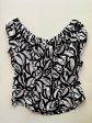 Top 3 4 Sleeve By Chicos In Black White, Size: L For Sale