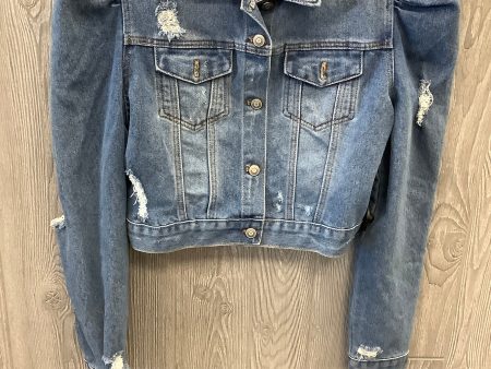 Jacket Denim By Clothes Mentor In Blue Denim, Size: M For Discount