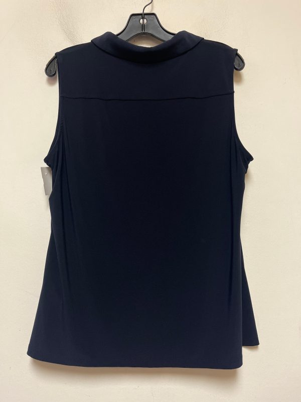 Top Sleeveless By Tommy Hilfiger In Navy, Size: Xl Discount