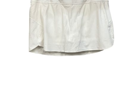 Athletic Skort By Athleta In White, Size: L For Sale