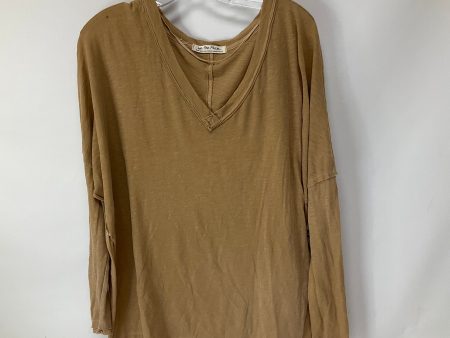 Tan Top Long Sleeve We The Free, Size Xs Sale