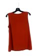 Top Sleeveless By Susan Graver In Orange, Size: M Sale