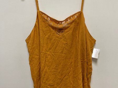 Top Sleeveless By Forever 21 In Yellow, Size: 2x Online Sale