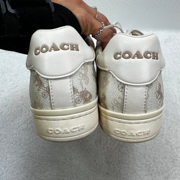 Shoes Sneakers By Coach In Ivory, Size: 11 For Sale