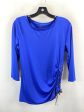 Blouse 3 4 Sleeve By Chicos In Blue, Size: 0(Small) Online