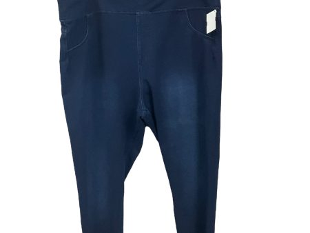 Pants Leggings By Hue In Navy, Size: 2x on Sale