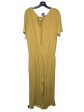 Jumpsuit By Zenana Outfitters In Yellow, Size: 1x For Cheap