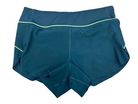 Athletic Shorts By Athleta In Green, Size: M Fashion